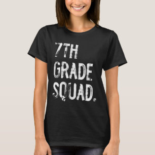 Camiseta Equipe da 7ª Série de Volta às Aulas Aluno Profess