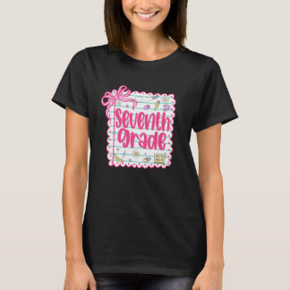 Camiseta Equipe da 7ª Série Primeiro Dia de Aula Sétima Sér