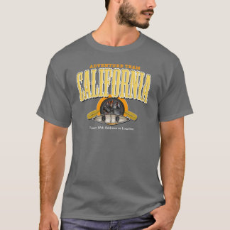 Camiseta Equipe da aventura de Califórnia