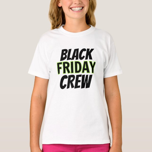 Camiseta Equipe da Black Friday (Frente)