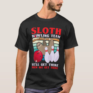 Camiseta Equipe da Boliche preguiçosa de Bowler Boliches Ho