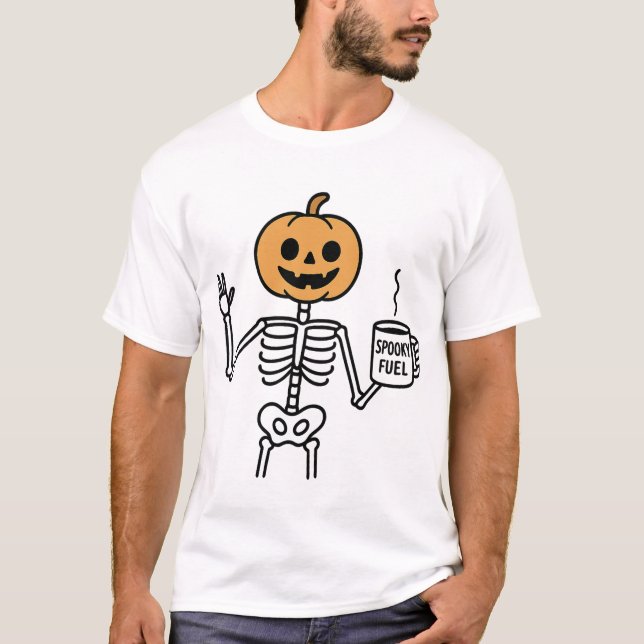 Camiseta Equipe da Cerveja de Abóbora (Frente)