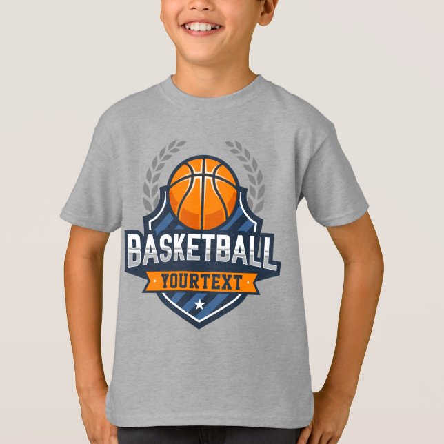Camiseta Equipe da Escola de Varsity NAME (Frente)