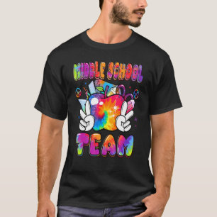 Camiseta Equipe Da Escola Secundária Toca De Volta À Escola