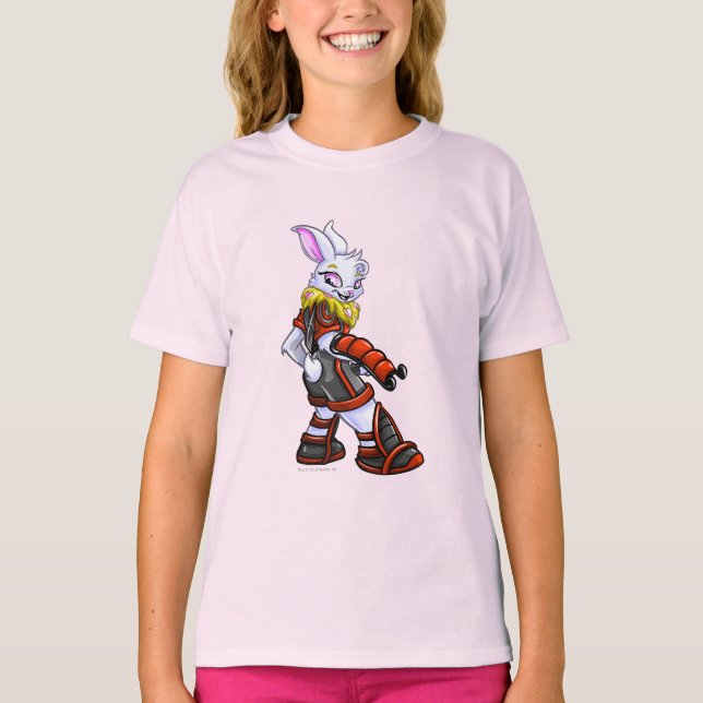 Camiseta Equipe da Estação Espacial Virtupete Capitão 2 (Frente)