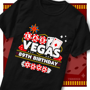 Camiseta Equipe da Festa de Aniversário de 89 anos Viagem a