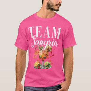 Camiseta Equipe da Festa de Despedida de Solteira Sangria C