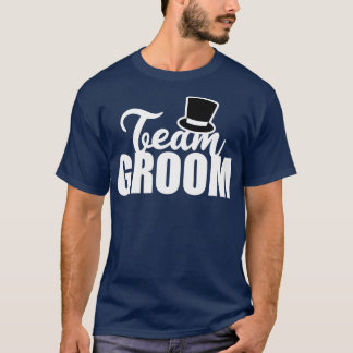 Camiseta Equipe da Festa de Despedida de Solteiro Noivo Cha