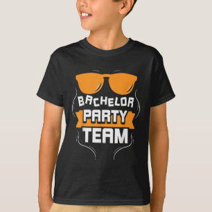 Camiseta Equipe da Festa de Despedida de Solteiro Noivo Noi