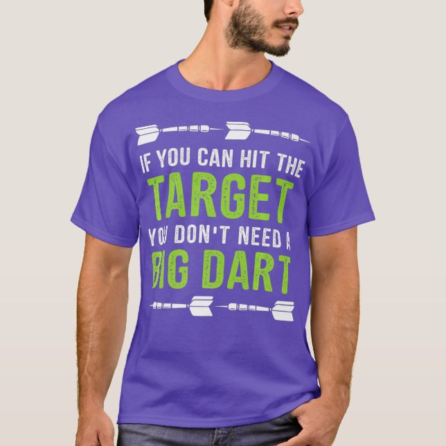 Camiseta Equipe da Liga de Dart Dart Gift-League Engraçada (Frente)