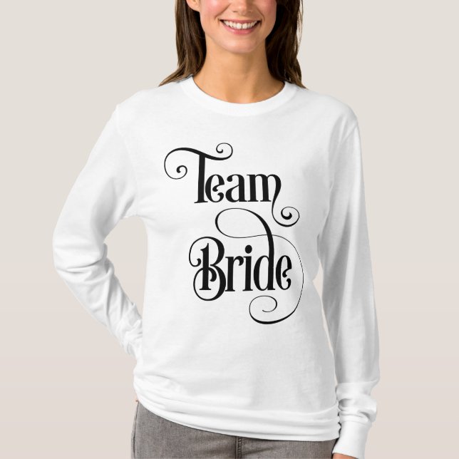 Camiseta Equipe da Noiva (Frente)