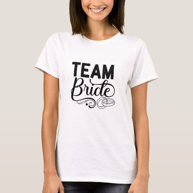 Camiseta Equipe da Noiva (Frente)