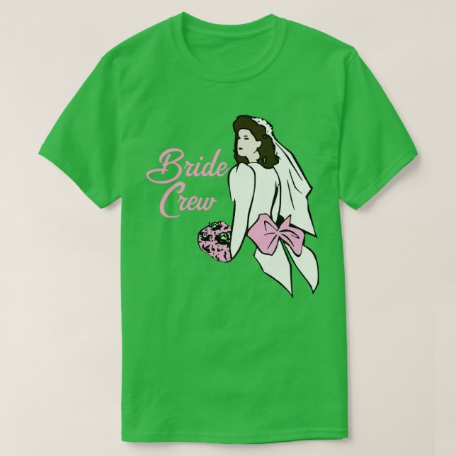 Camiseta Equipe da Noiva 3 (Frente do Design)