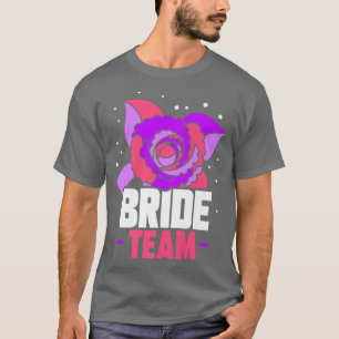 Camiseta Equipe da Noiva Casamento Despedida de Solteira Fe