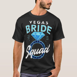 Camiseta Equipe da Noiva de Vegas 2026 Casada em Vegas