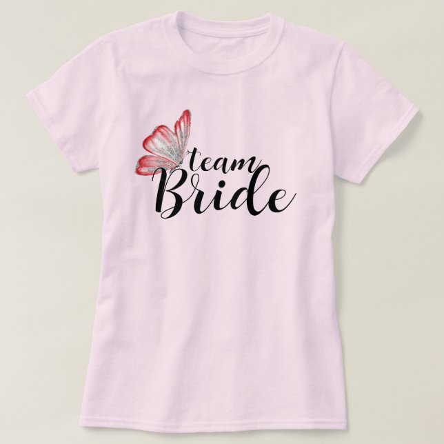 Camiseta Equipe da Noiva Despedida de Solteira (Frente do Design)