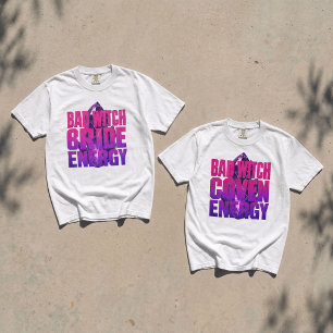 Camiseta Equipe da Noiva Energia do Coven da Bruxa Má
