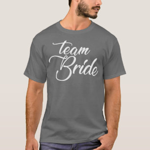 Camiseta Equipe da Noiva Festa de Casamento e Festa de Desp
