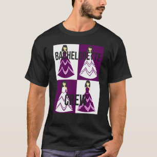 Camiseta Equipe da noiva noite de despedida de solteira da