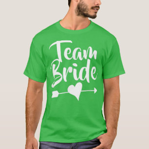 Camiseta Equipe da Noiva para a Festa de Casamento 