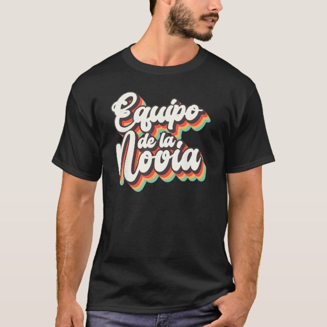 Camiseta Equipe da Noiva Team Bride Despedida de Solteira (Frente)