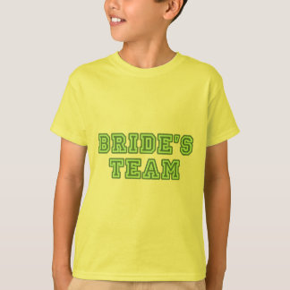 Camiseta Equipe da Noiva - Texto Universitário