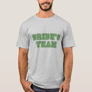 Camiseta Equipe da Noiva - Texto Universitário