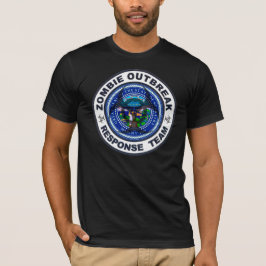 Camiseta Equipe da resposta da manifestação do zombi de