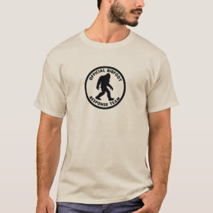 Camiseta Equipe da resposta de Bigfoot