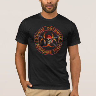Camiseta Equipe da resposta do zombi