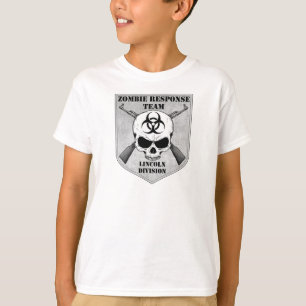Camiseta Equipe da resposta do zombi: Divisão de Lincoln