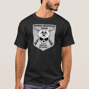 Camiseta Equipe da resposta do zombi: Divisão de Oregon