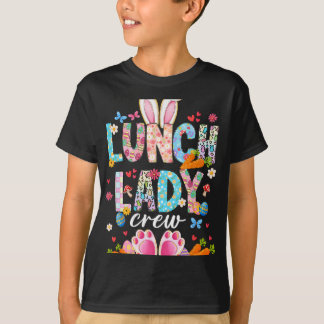 Camiseta Equipe da Senhora do Almoço Funny Bunny Senhora do