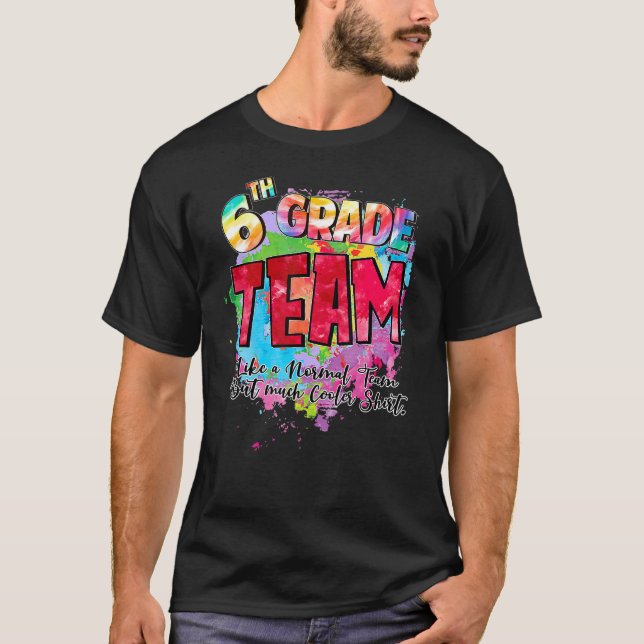 Camiseta Equipe De 6 Como Equipe Normal, Mas Muito Mais Fri (Frente)