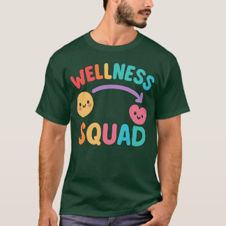 Camiseta Equipe de academia de fitness Healthrainer WELLNES