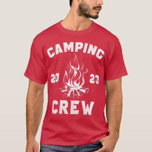 Camiseta Equipe de Acampamento 2023 família