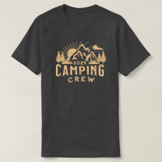 Camiseta Equipe de Acampamento 2025 Amante de Acampamento A