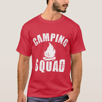 Camiseta Equipe de acampamento menino