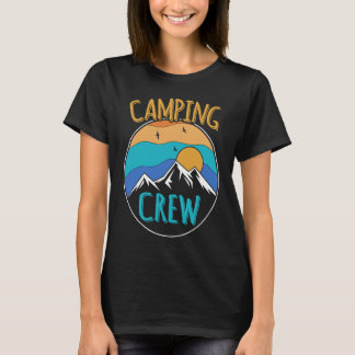Camiseta Equipe de Acampamento Viagem ao Acampamento Corres