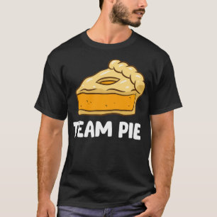 Camiseta Equipe de Ação de Graças Pumpkin Pie Ação de Graça