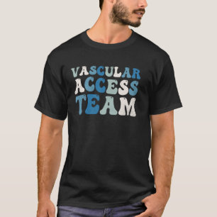 Camiseta Equipe de Acesso Vascular Enfermagem RN Apreciação