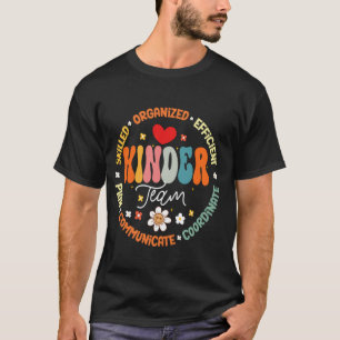 Camiseta Equipe de Administração de Professores Groovy Kind