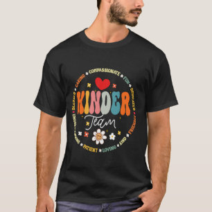 Camiseta Equipe de Administração de Professores Groovy Kind