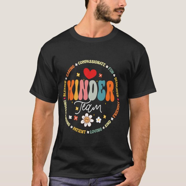 Camiseta Equipe de Administração de Professores Groovy Kind (Frente)