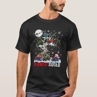 Camiseta Equipe de Agricultores Papai Noel Rena Elf Tratore
