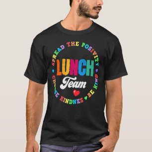 Camiseta Equipe de Almoços Equipe de Esquadrão Corresponden