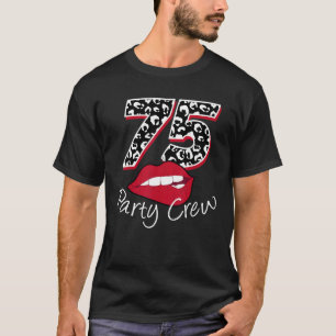 Camiseta Equipe de aniversário Dri do 75º Aniversário do Tr