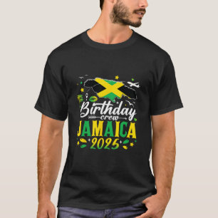 Camiseta Equipe de Aniversário Jamaica 2025 Férias de Cruze