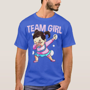 Camiseta Equipe de Anúncio de Bebê Rosa Do Partido Sexo Gi