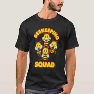 Camiseta Equipe de Apicultor Abelha Fofa Mel Natureza Vida